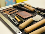 a bunch of tools are laying out on a table