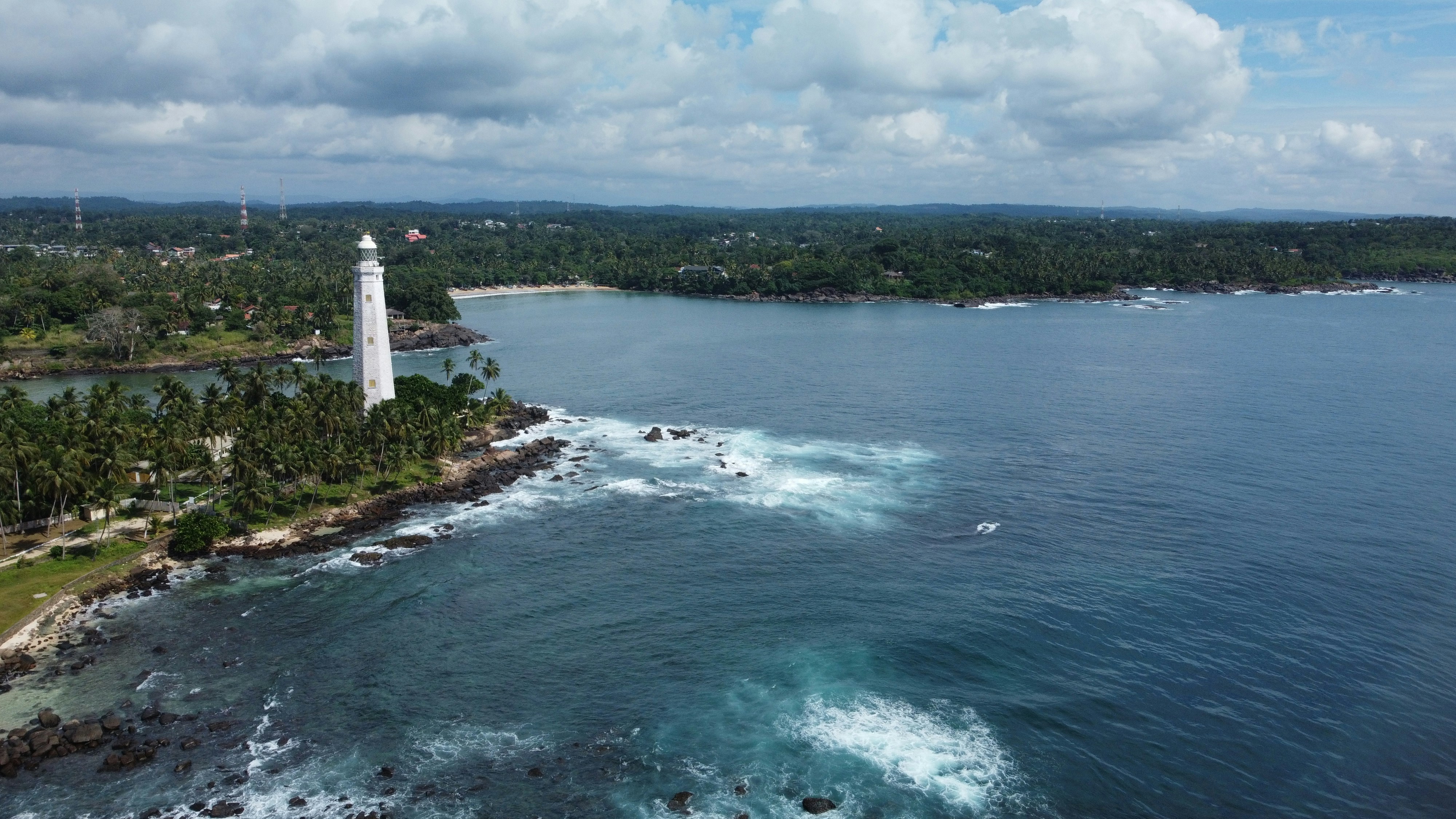 panoramic view of Bali cruise hub at Benoa harbor with luxury cruise ships docked under clear blue sky
