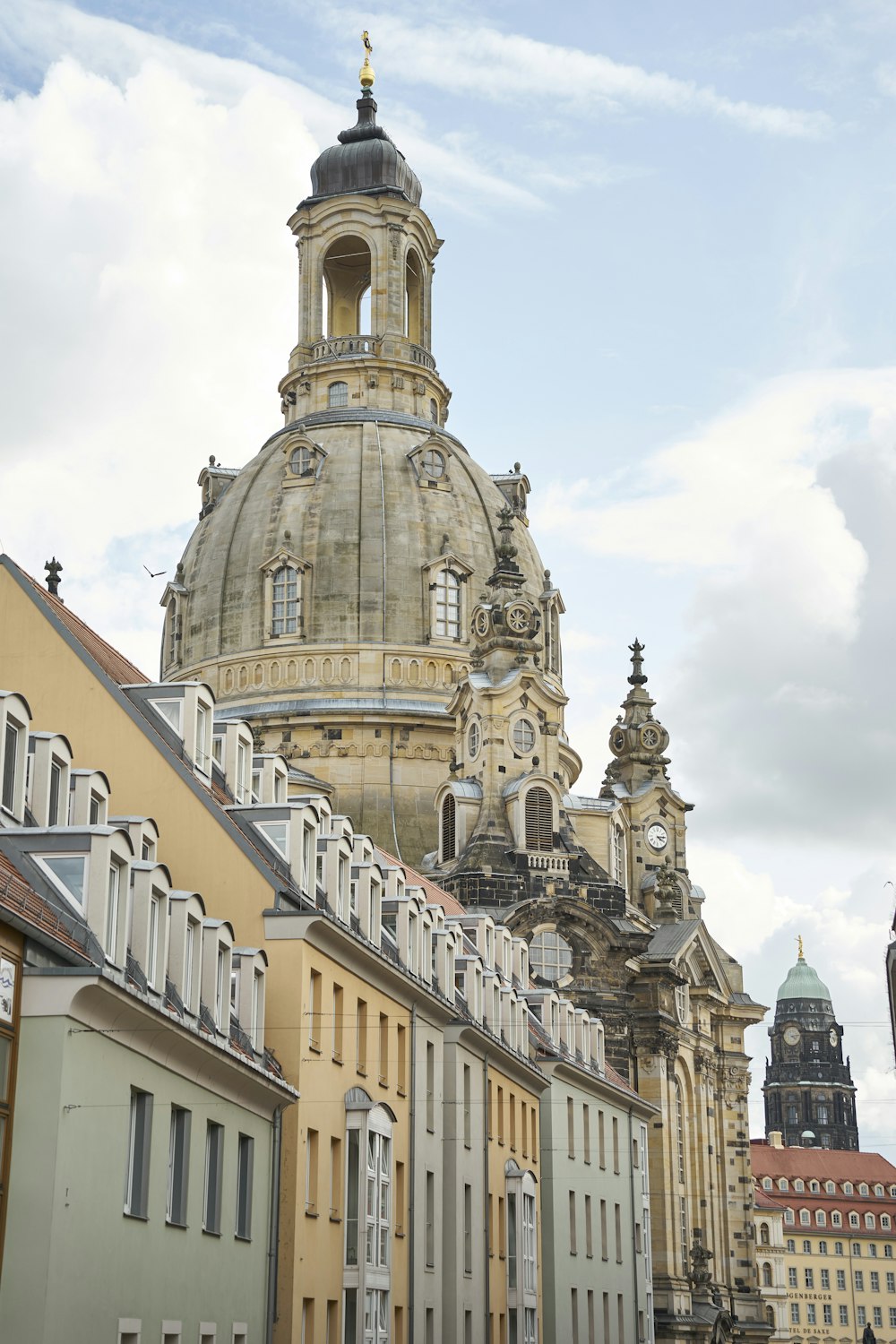 a large building with a dome on top of it