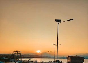 A peaceful sunset over Metro Vancouver symbolizing hope and spiritual growth within the Lumenvita community.