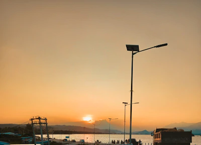 A peaceful sunset over Metro Vancouver symbolizing hope and spiritual growth within the Lumenvita community.