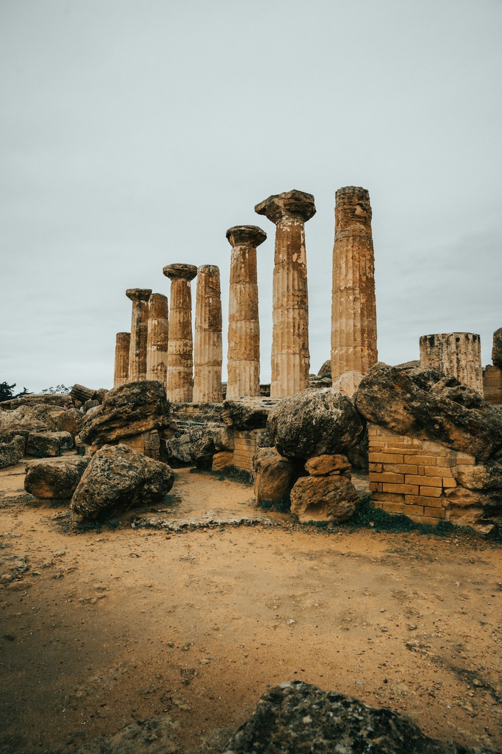 the ruins of the ancient city of delphinia