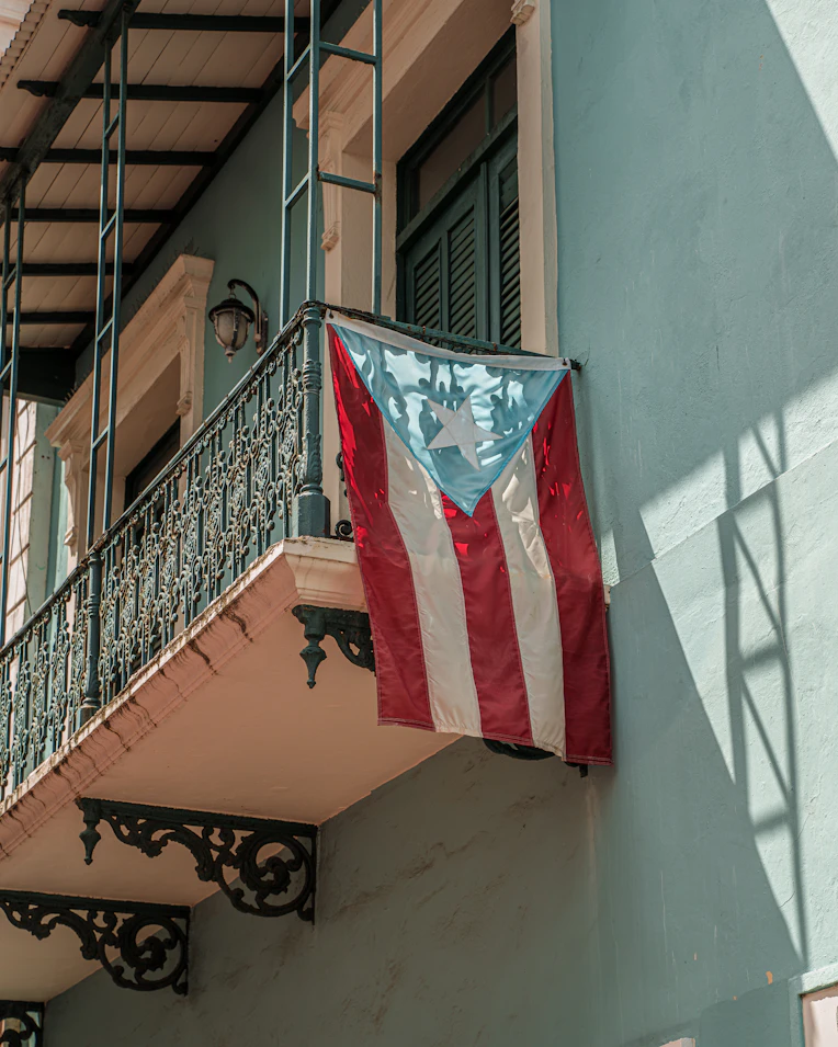 Luxury beachfront hotels along the coast of Condado