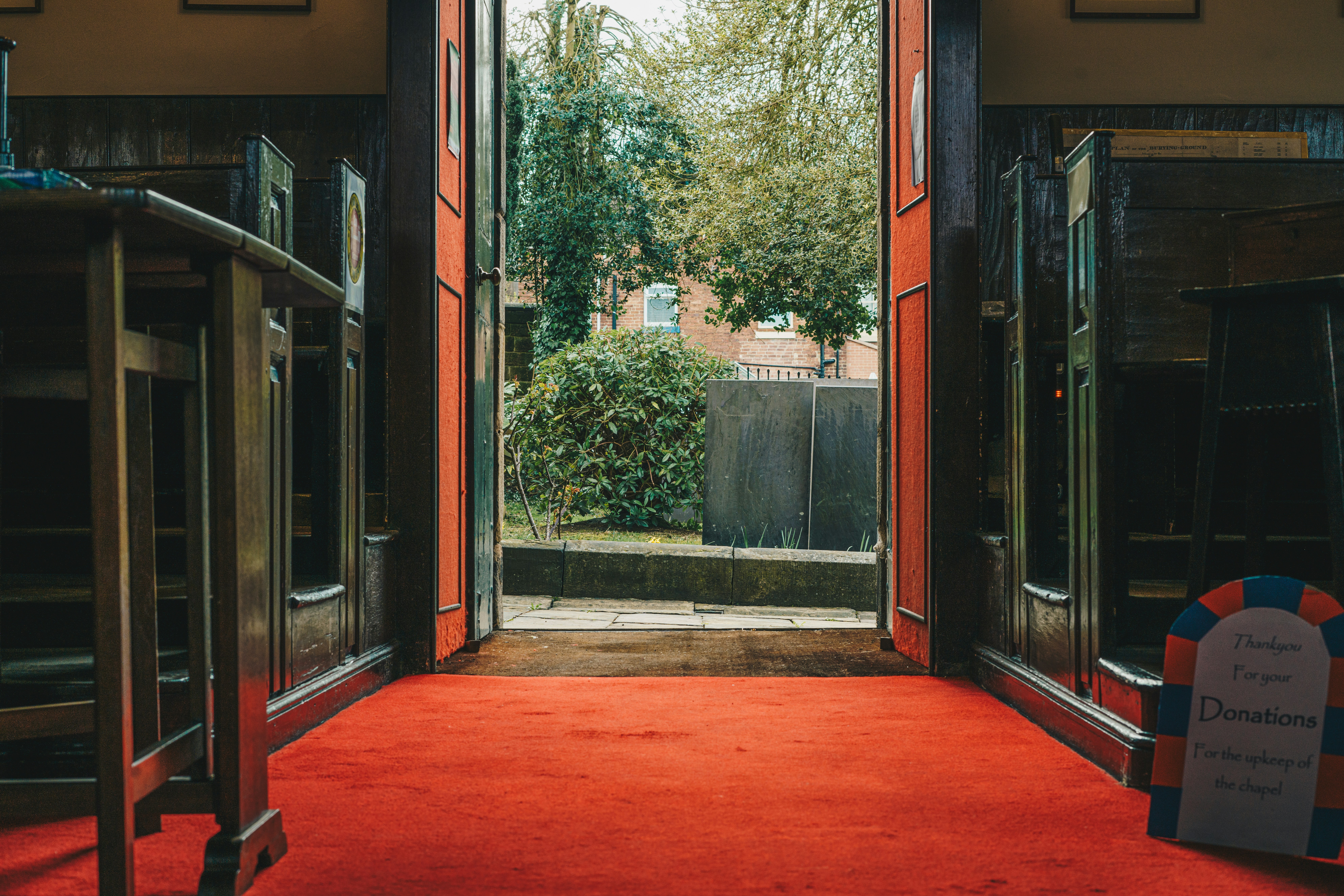 Luxury home entrance with red carpet - luxury concierge real estate