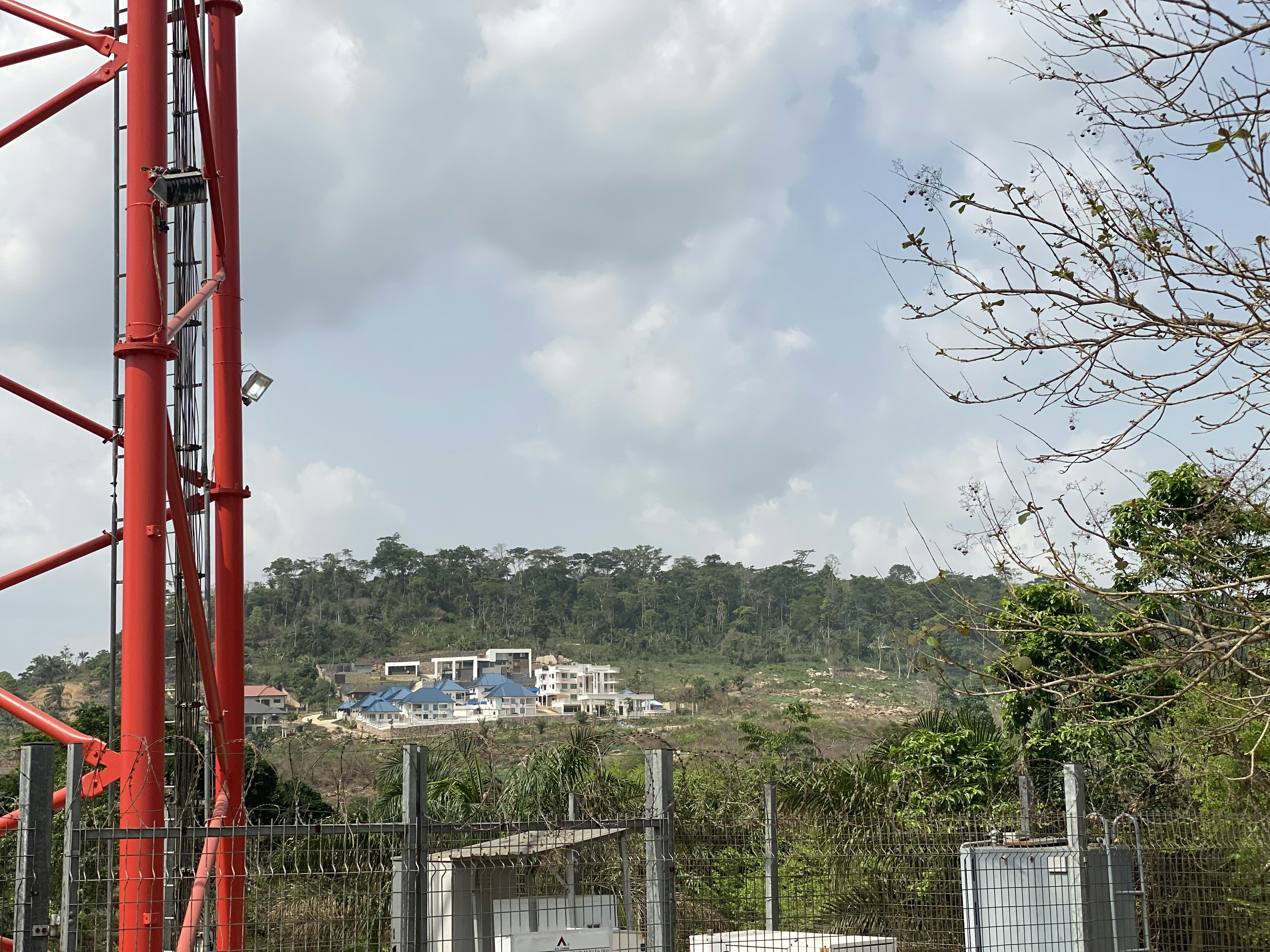 Well rigs for sale at construction site