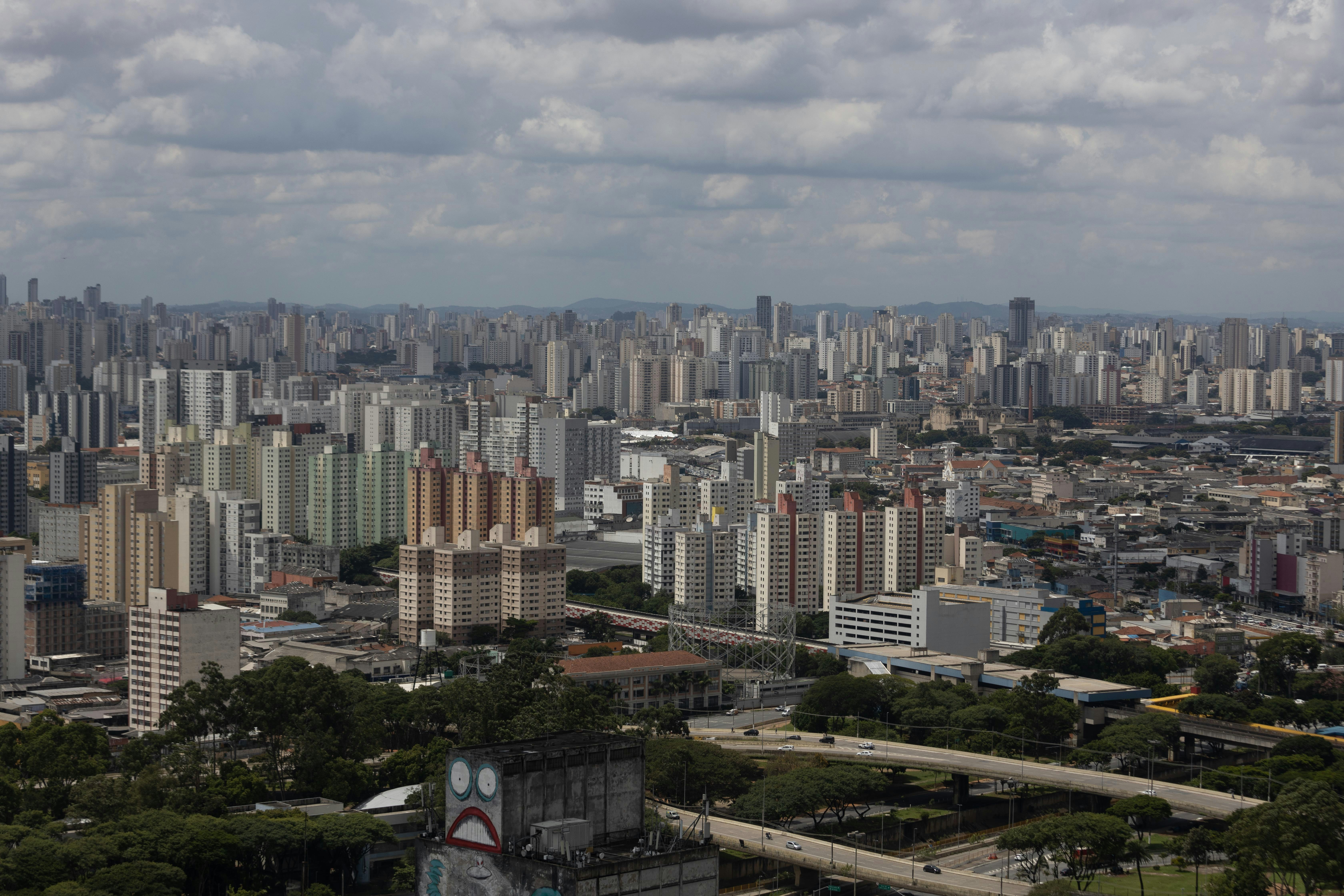 Une vue d’une ville