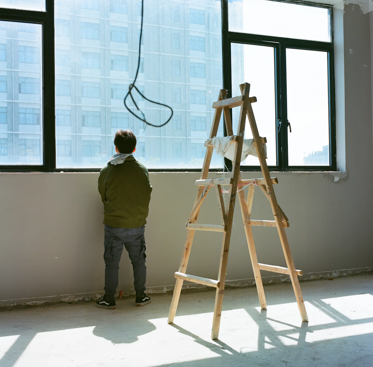 Property inspection in progress