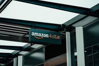 a sign hanging from the side of a building