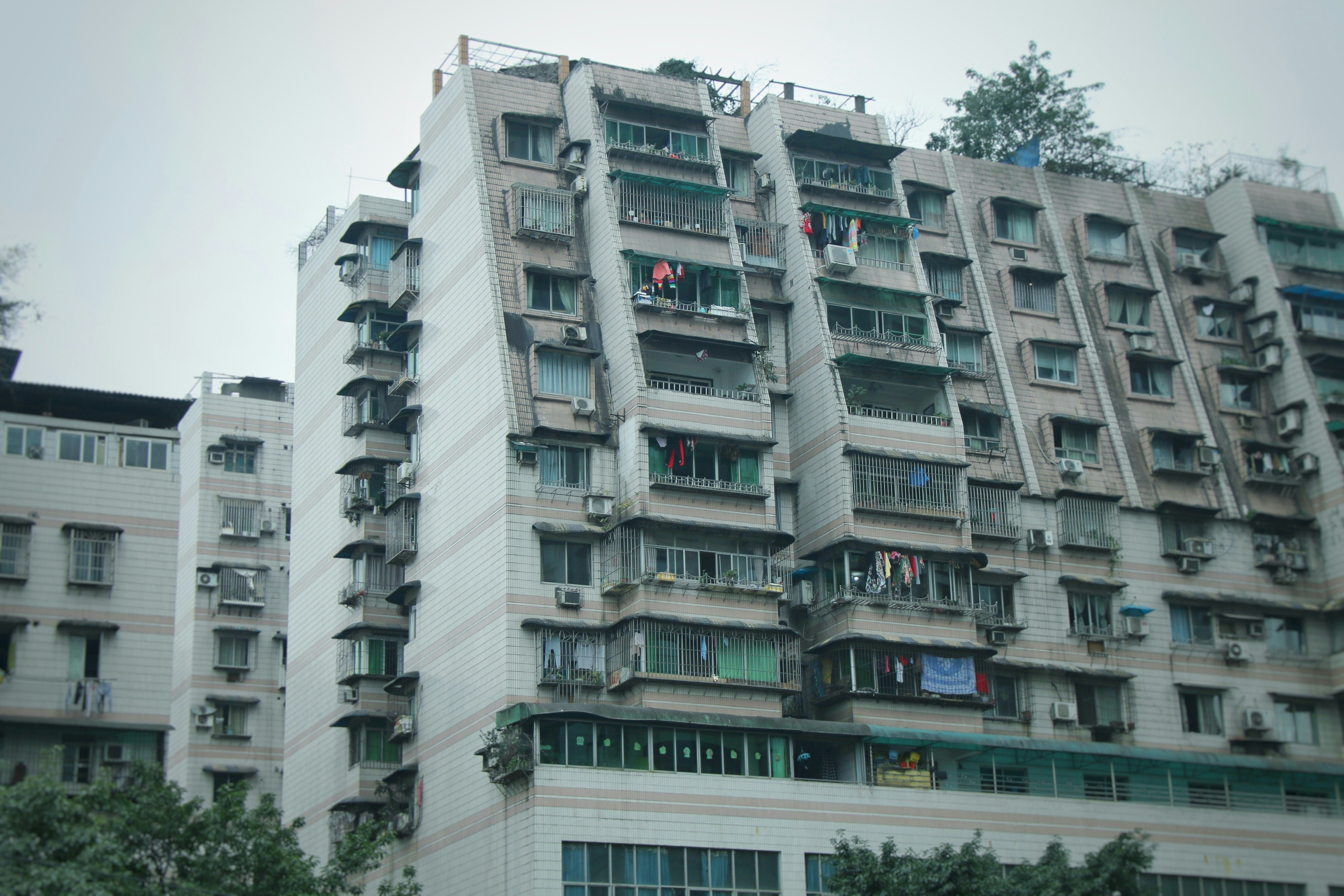 a fully restored apartment complex post-claim - Bad faith insurance