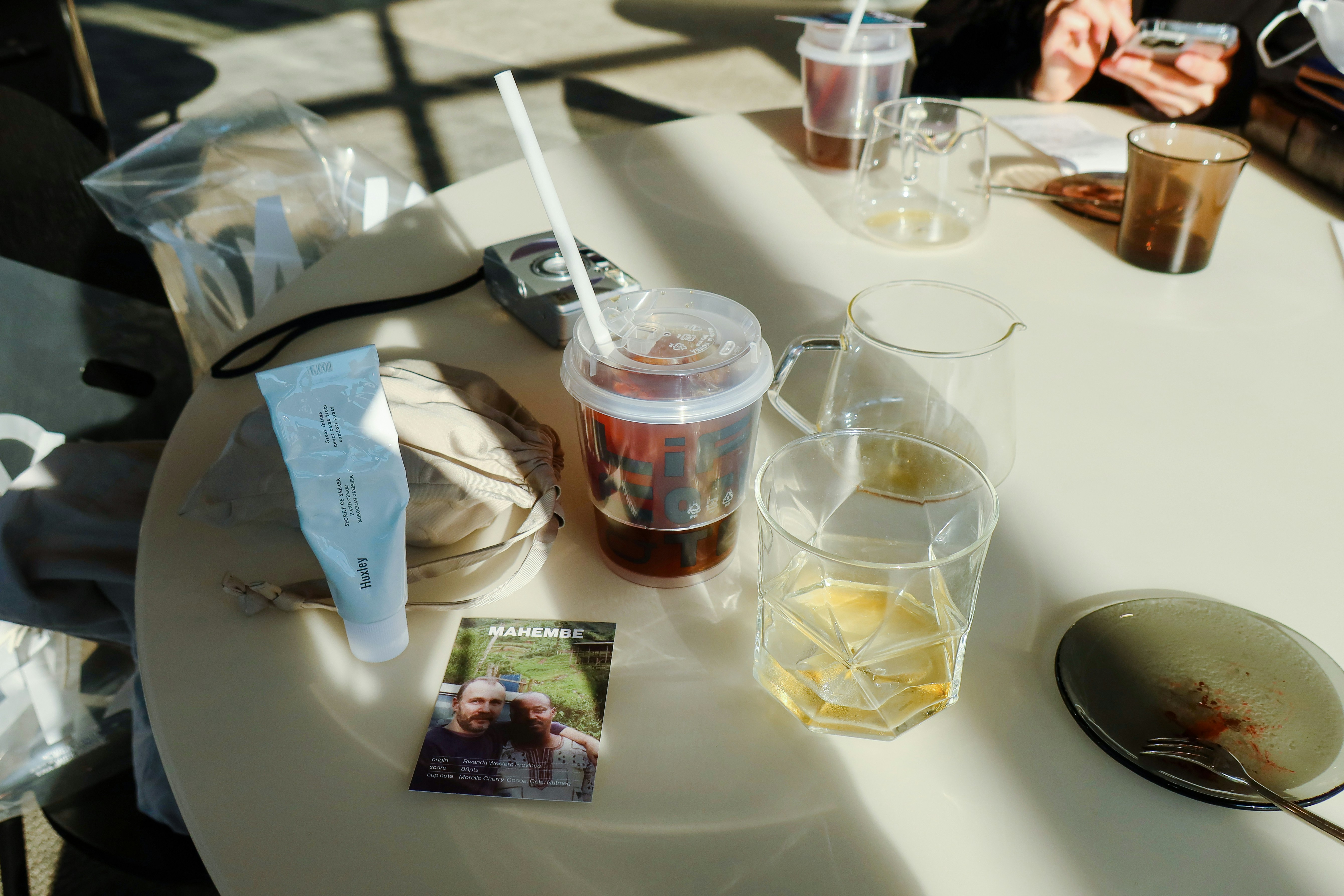 Beer styles tasting flight with different glasses on a table