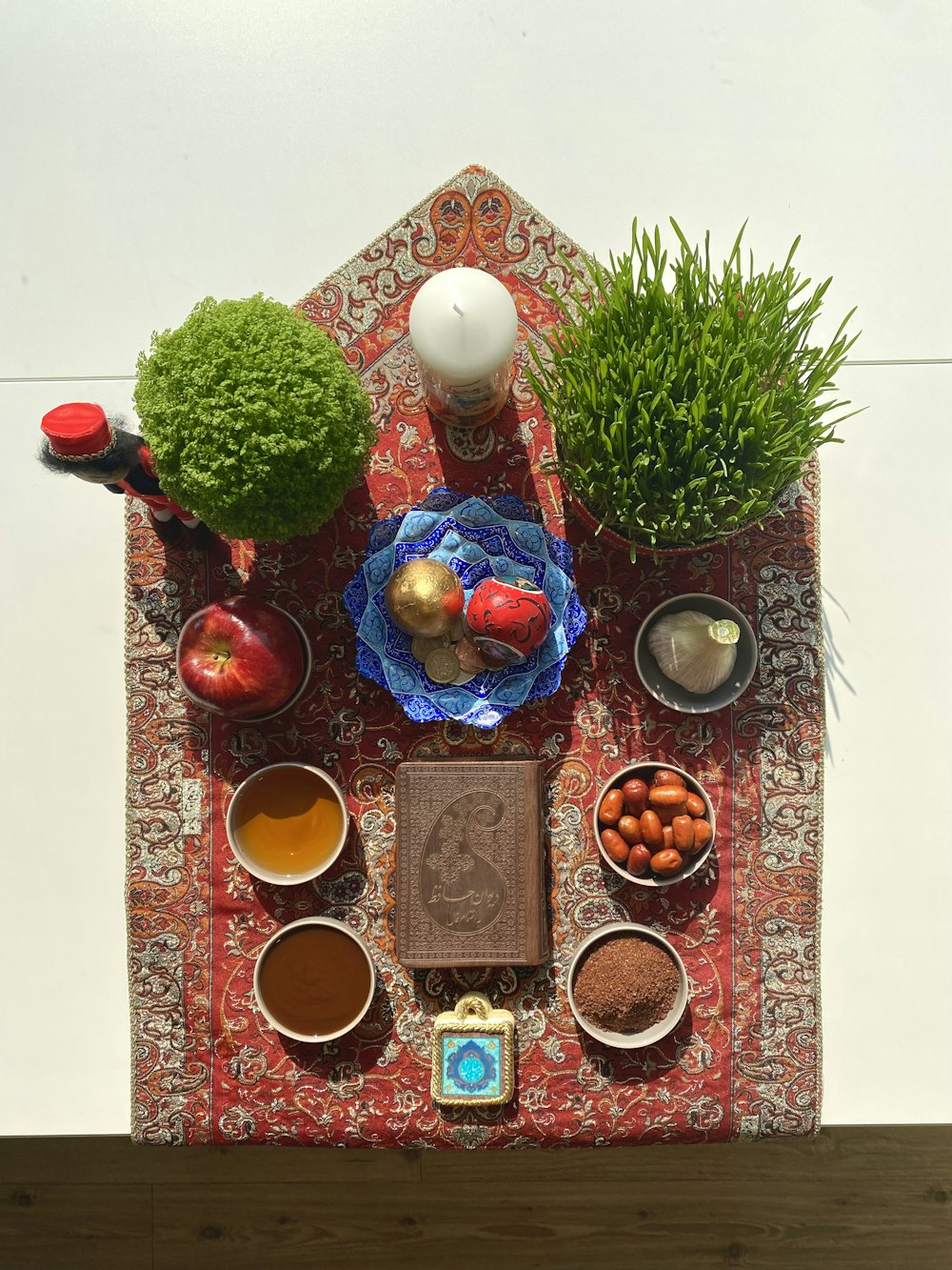 a table topped with bowls and bowls of food