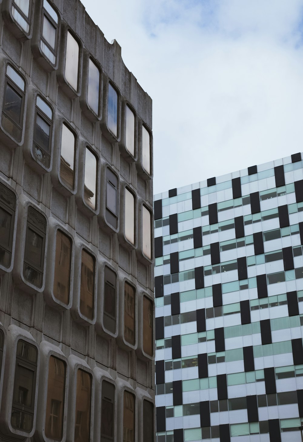 a couple of buildings that are next to each other