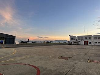 An image of airport facilities dedicated to cargo services.