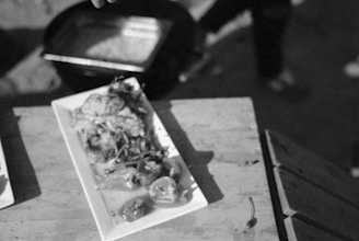 A serene image of a healthy meal preparation.