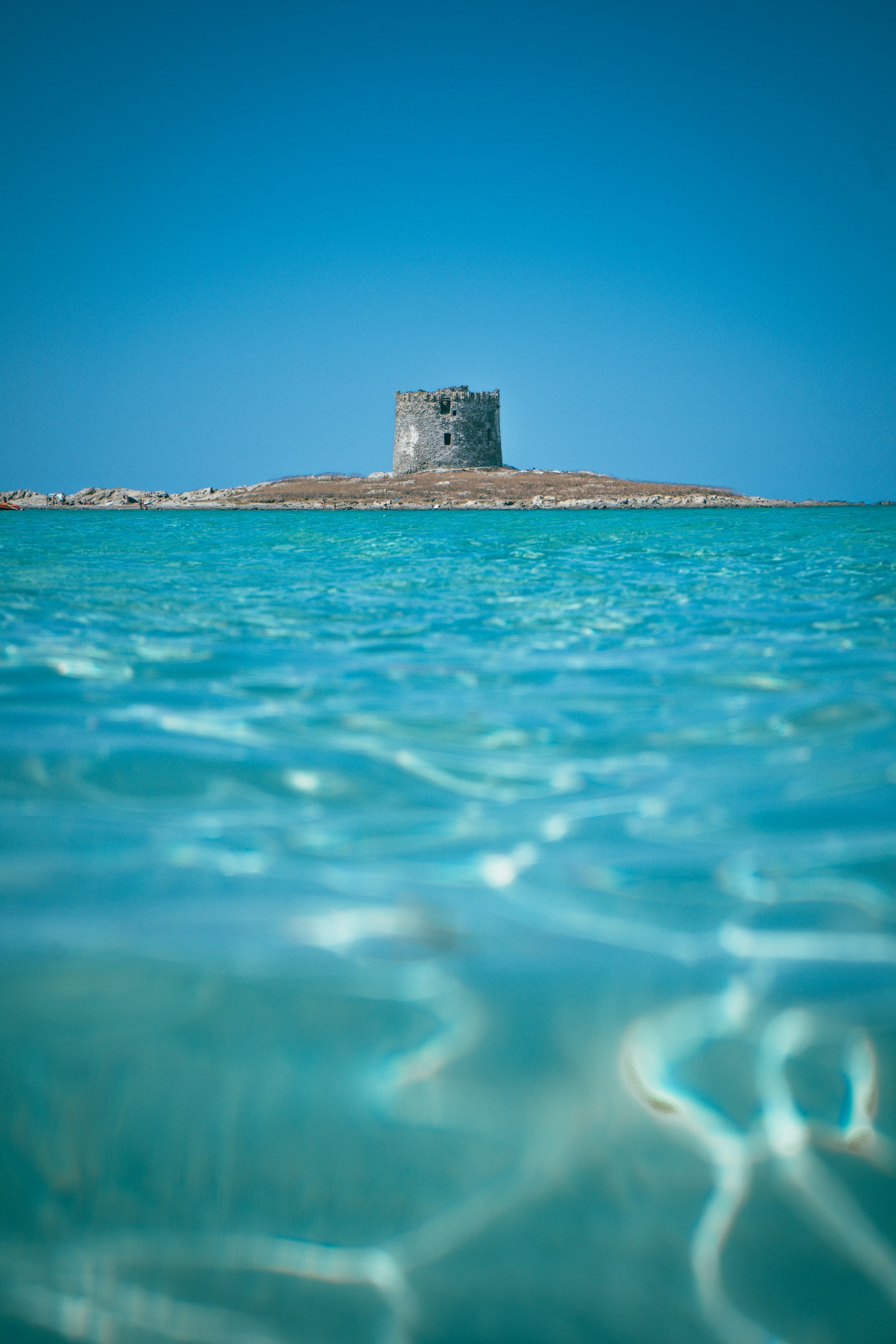 aerial photography body of water