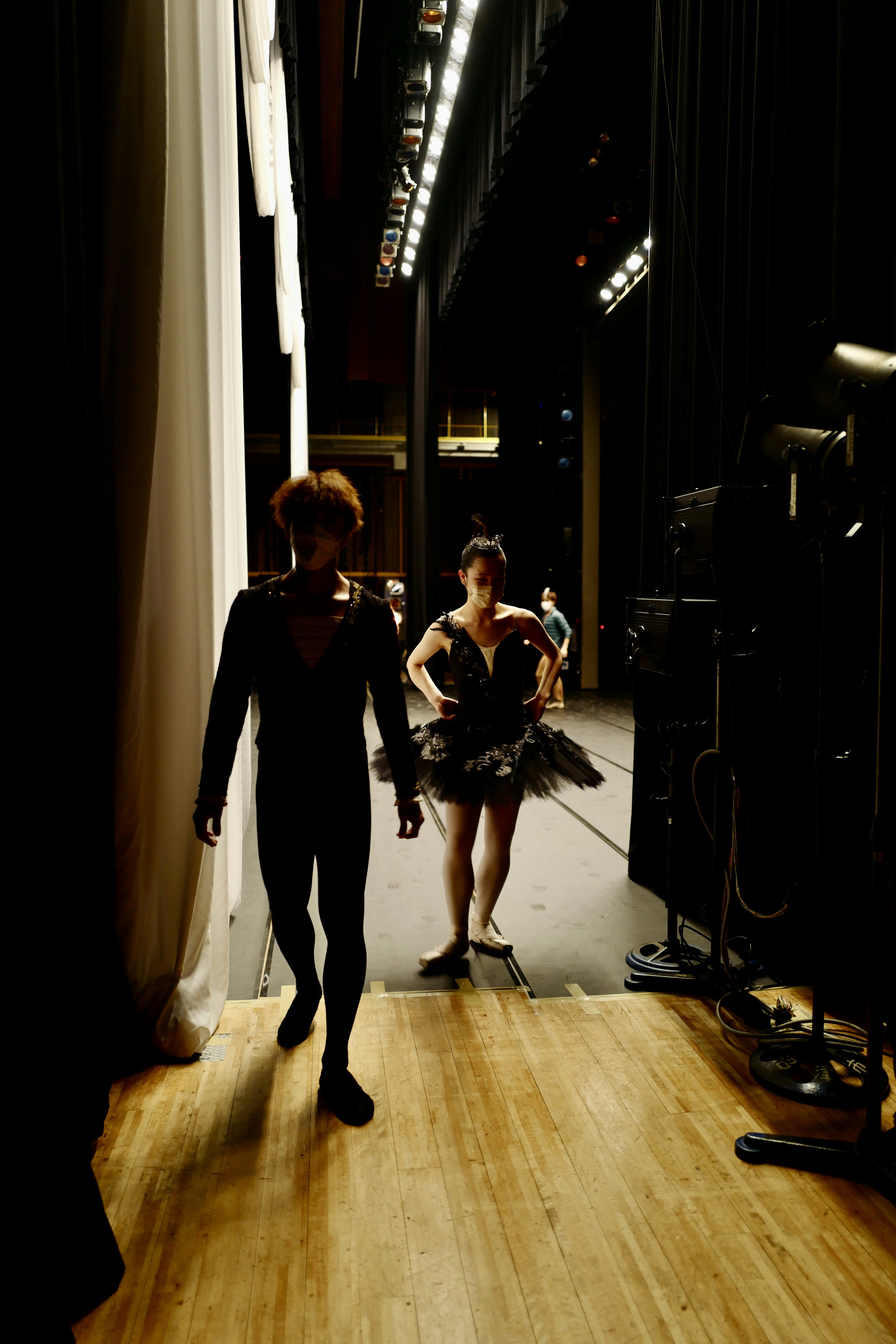 a couple of women standing next to each other