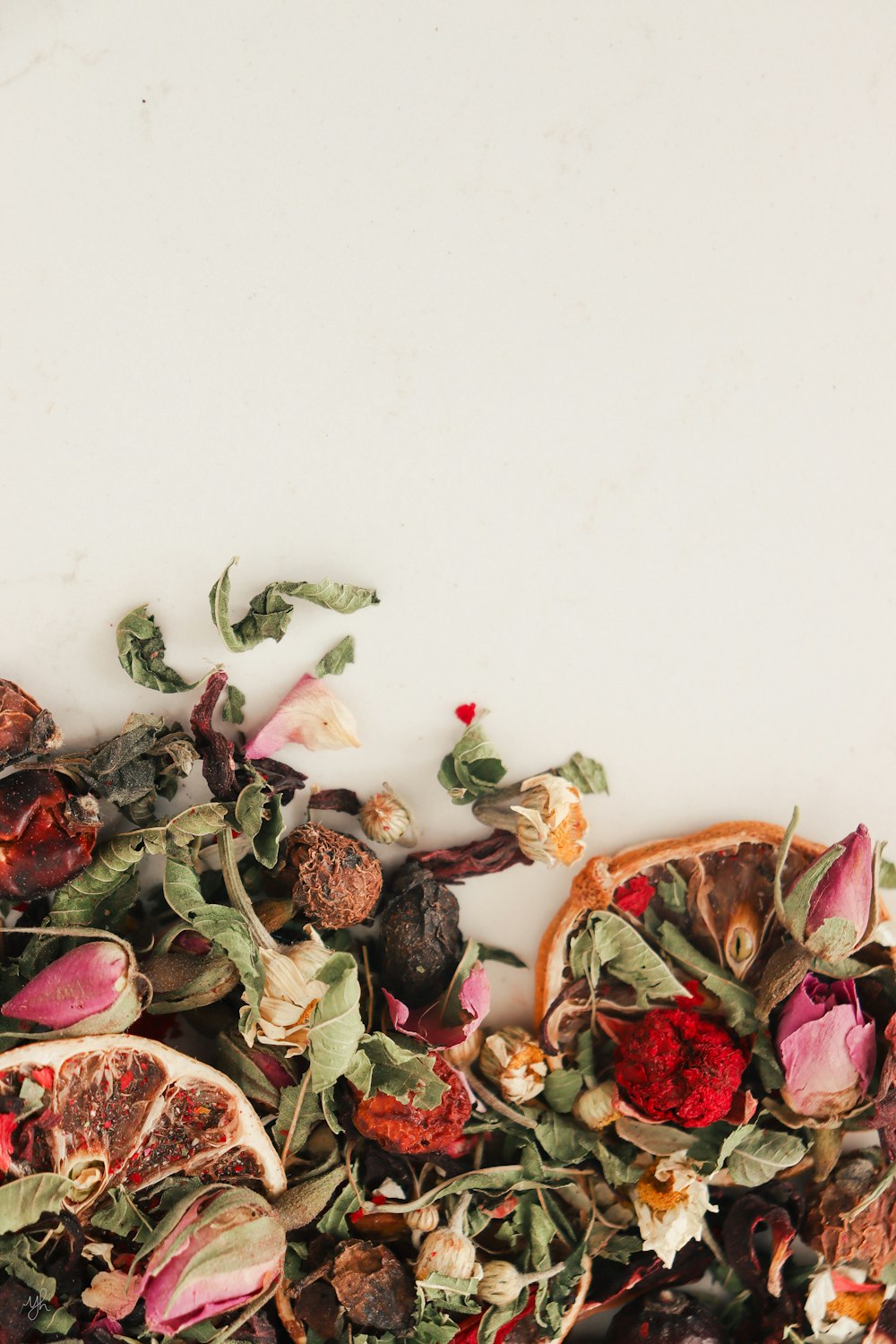 a vase of flowers on a table