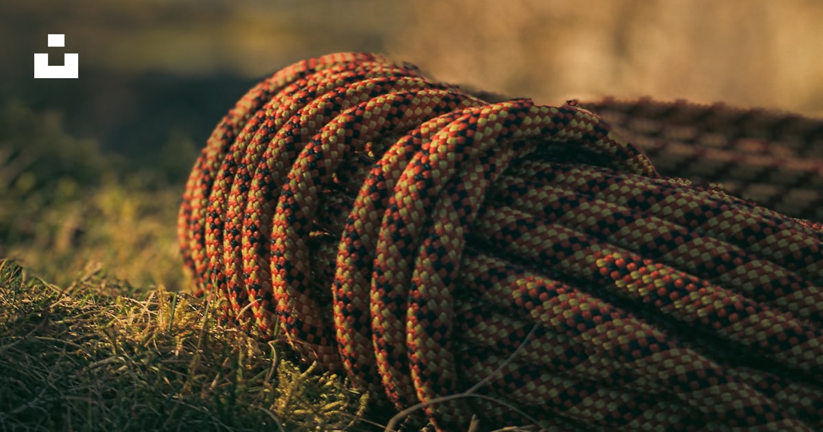 A close up of a rope laying on the ground photo – Free Lake district ...