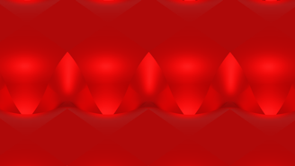 a red abstract background with shiny shapes