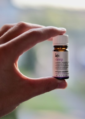 Close-up of natural ingredients like lavender and chamomile used in sleep supplements