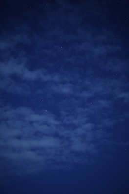A serene night sky filled with twinkling stars.