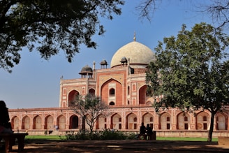a large building with a dome on top of it