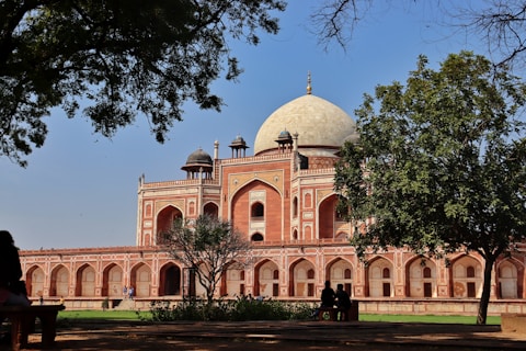 a large building with a dome on top of it