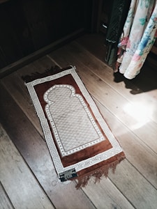 Elegant Leather Prayer Mat