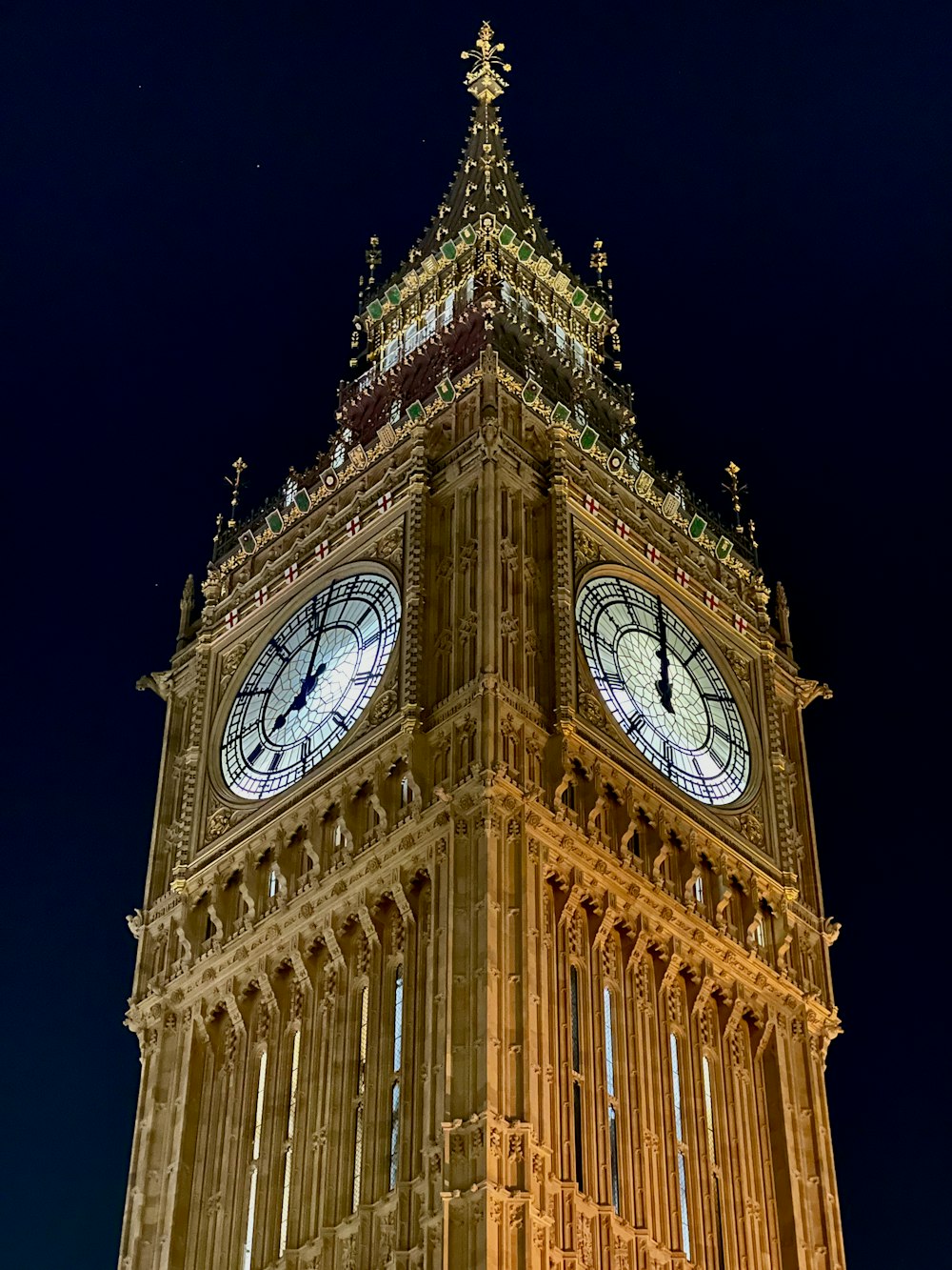 a tall clock tower with a sky background