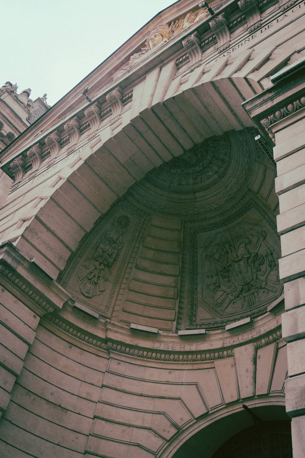 a clock on the side of a building