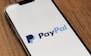 a phone with a pay pay logo on it
