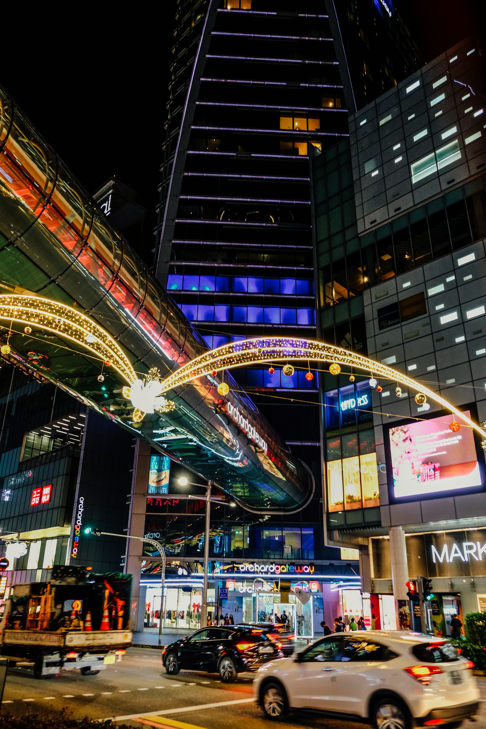 Orchard Road Singapore night