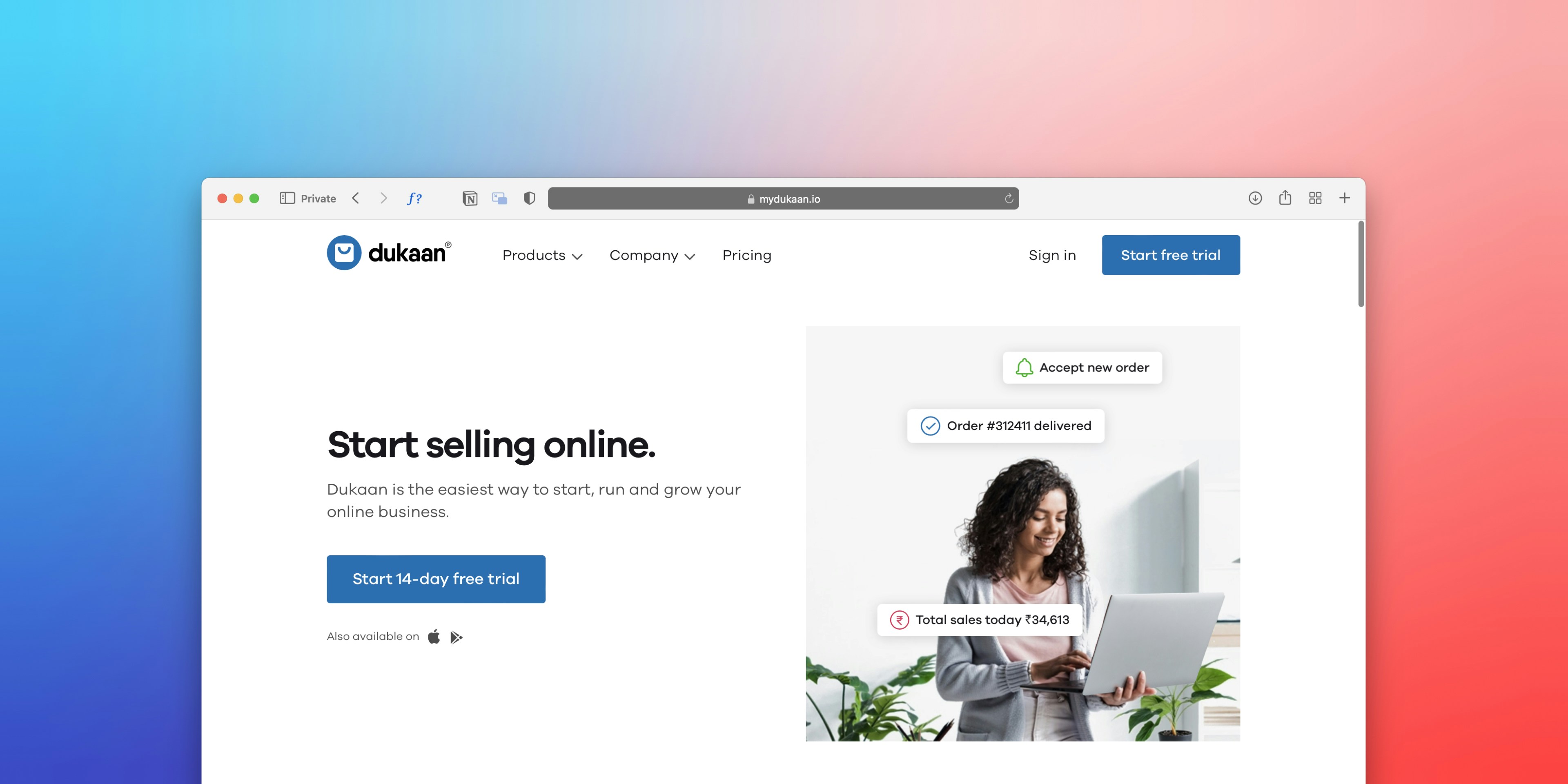 Dukaan App