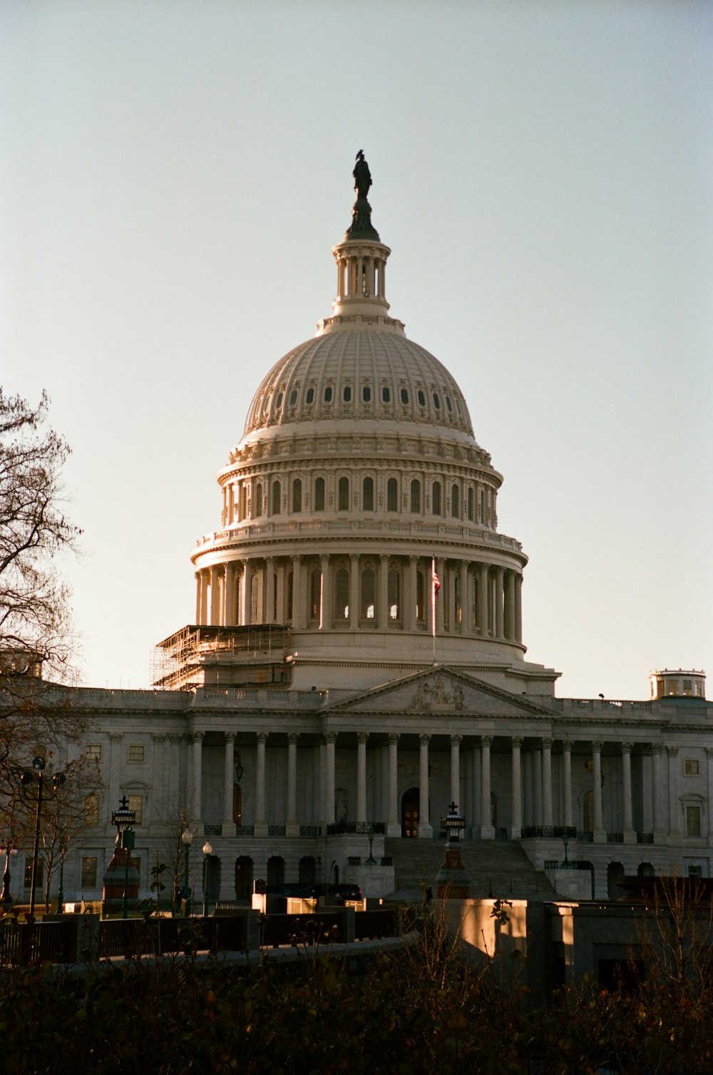 米国議会議事堂のドーム