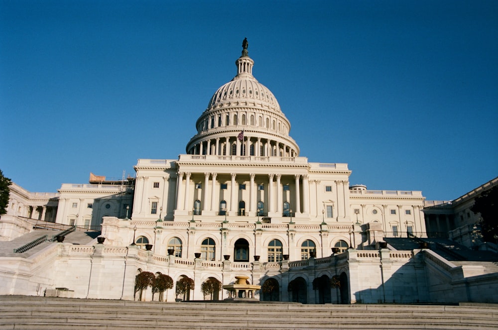 Le Capitole à Washington DC par une journée ensoleillée