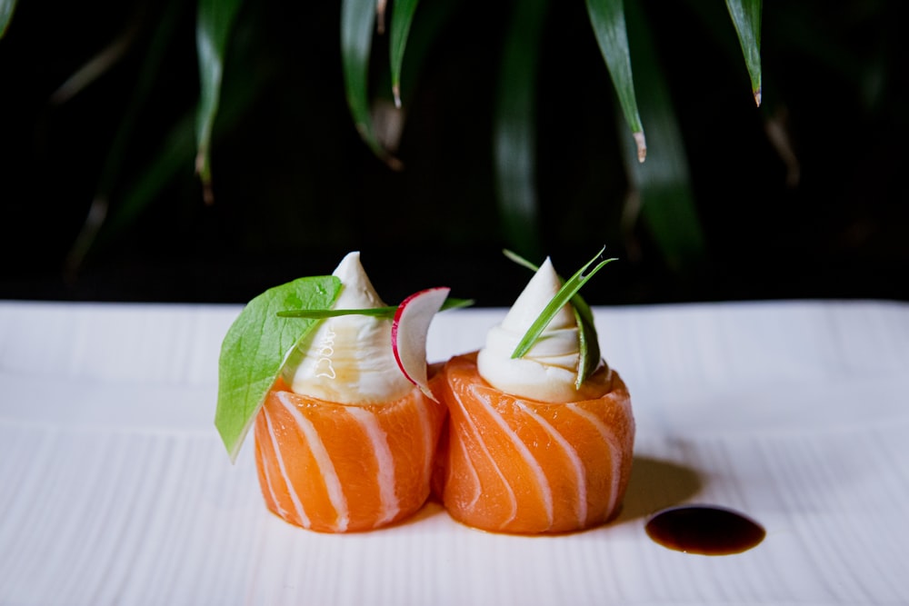 a close up of a plate of food on a table