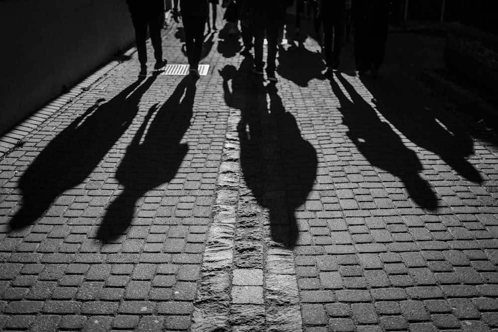 a person walking down a sidewalk