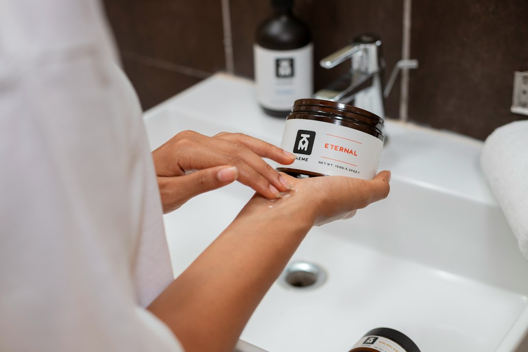 exfoliating scrub jar