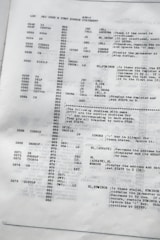 a close up of a piece of paper with numbers on it