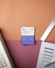 a close up of a piece of paper and a ruler