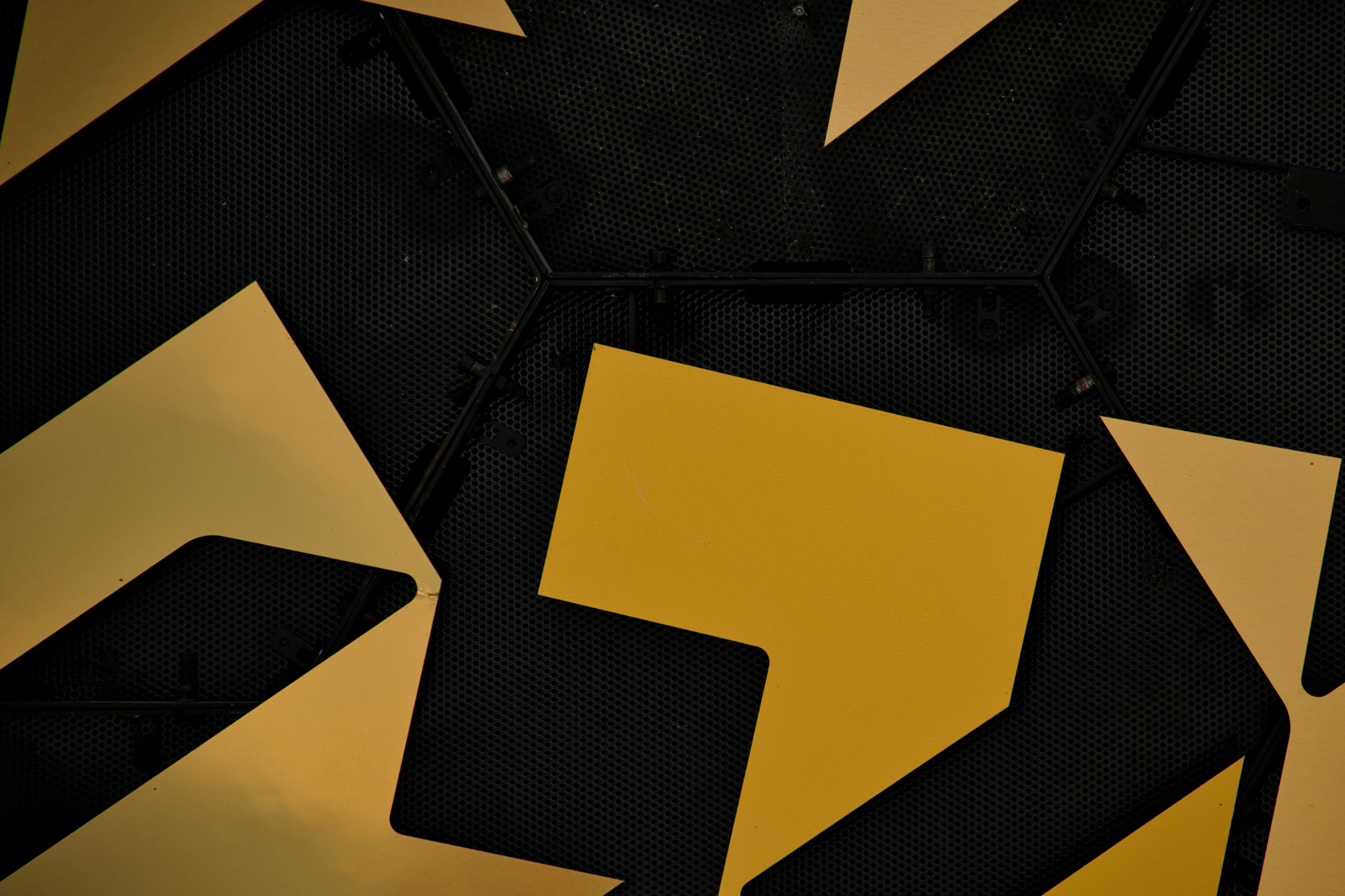 A close up of a yellow and black wall photo – Free Brown Image on Unsplash