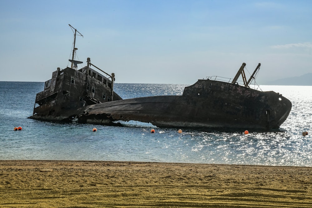 a couple of boats that are in the water