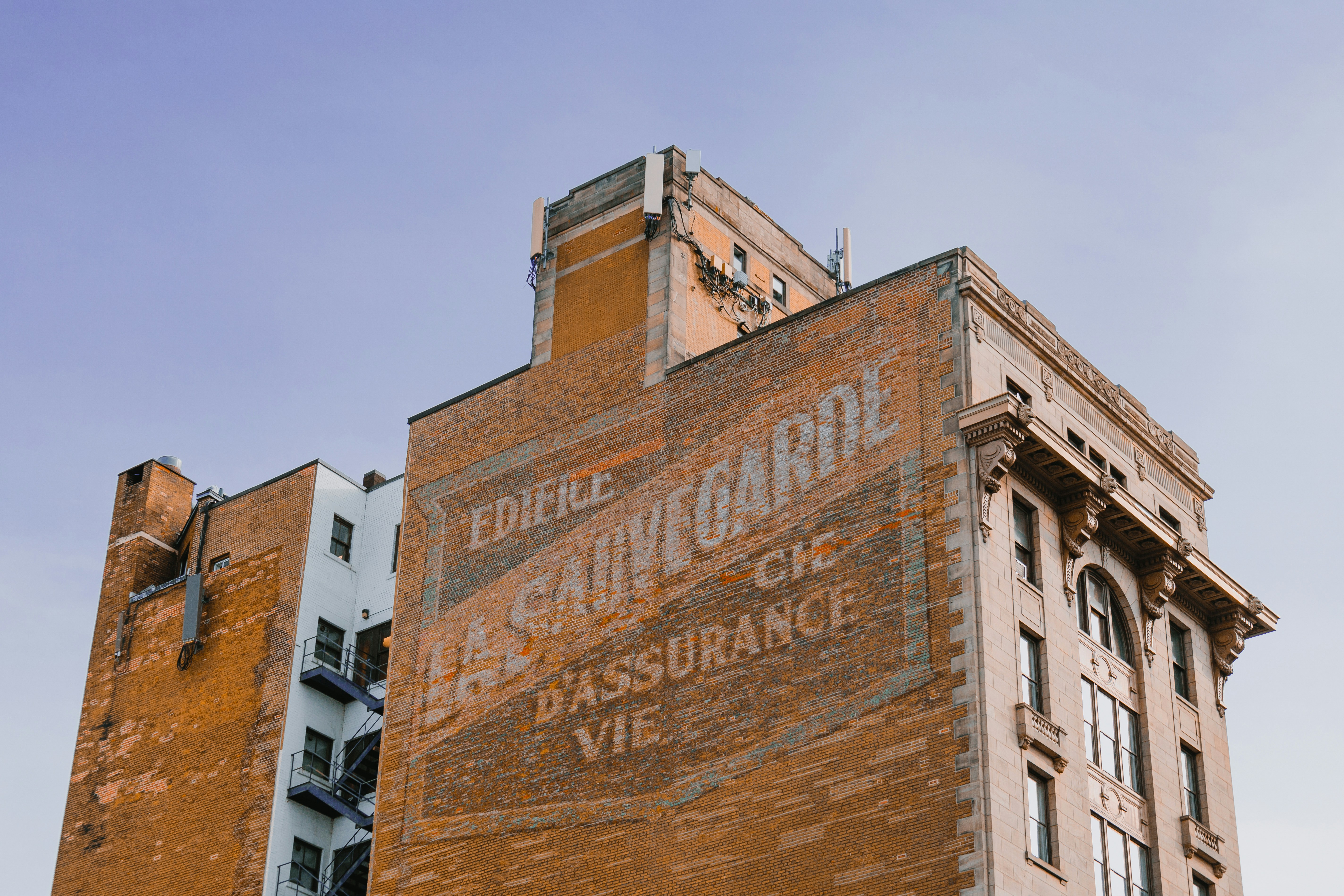 Old building. Montreal, Quebec, Canada.