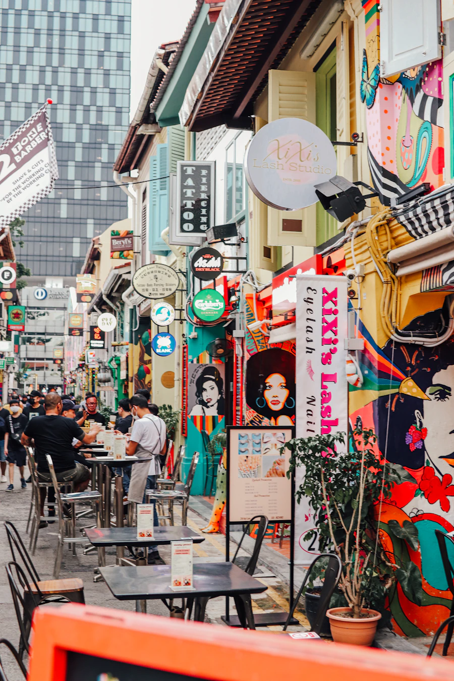 Haji Lane Singapore cafes