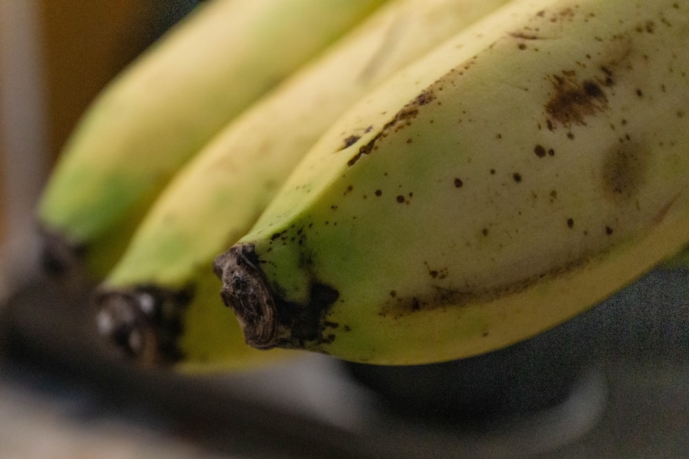 a close up of a bunch of bananas