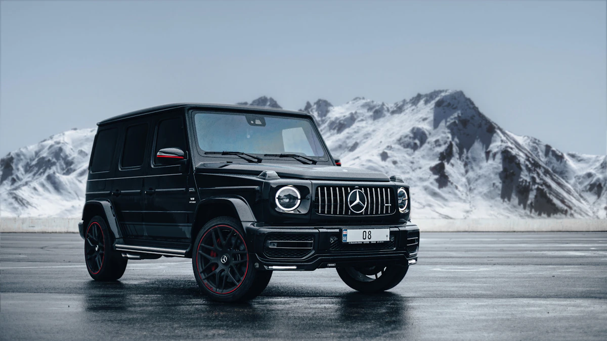 Mercedes Classe G nera sulla neve