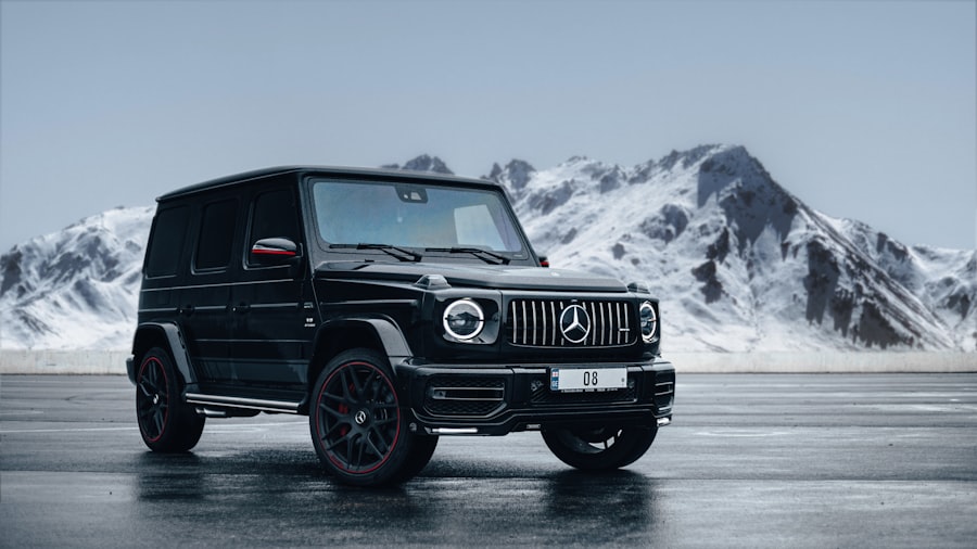 Mercedes Classe G vue extérieure
