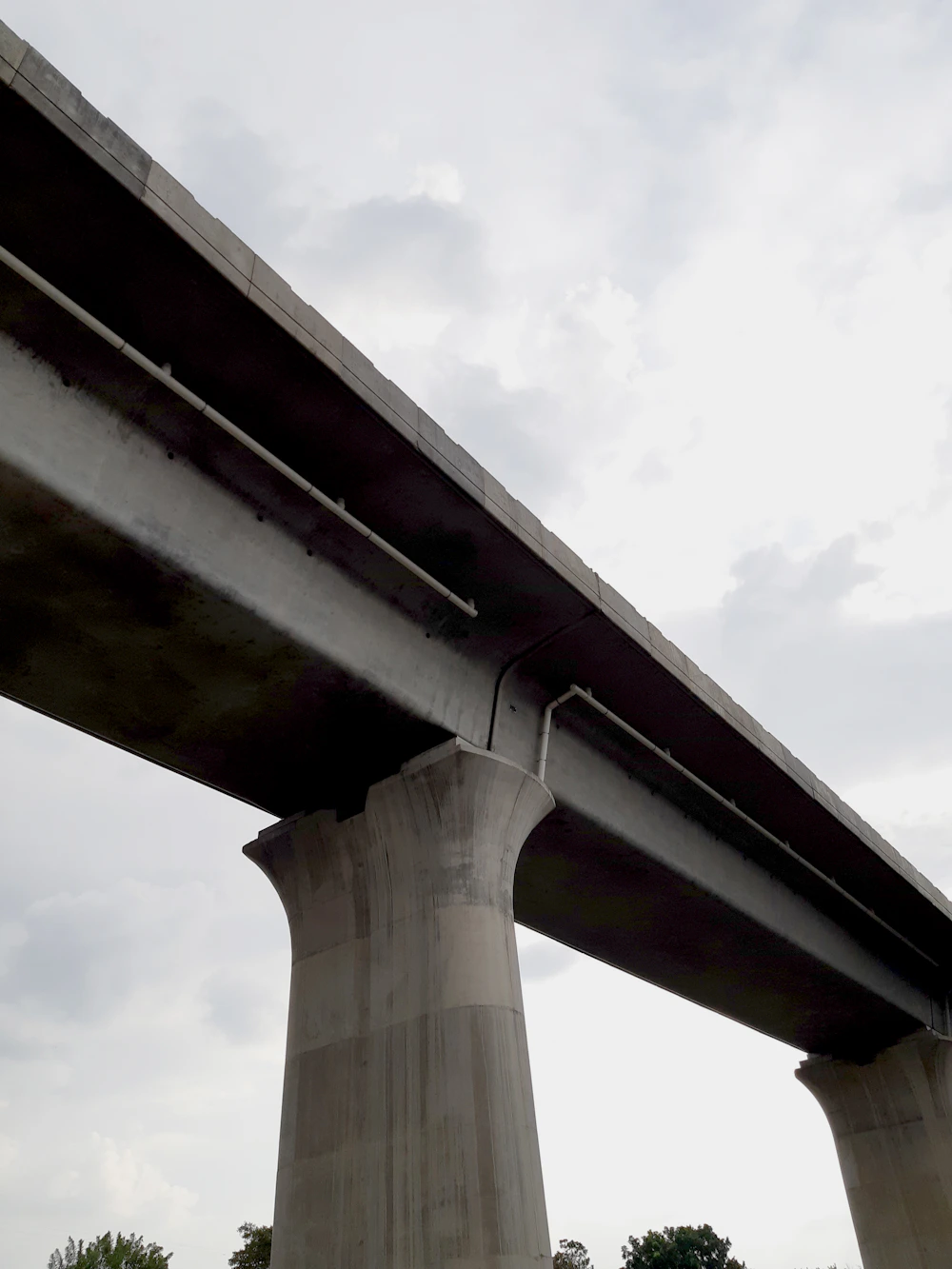 Illustrative concrete bridge civil work