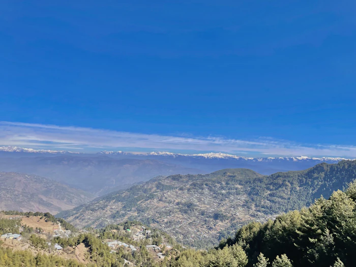 Hills and valleys near Bhurban