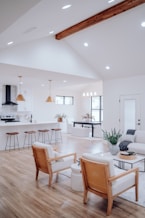 Tidy living room after thorough house cleaning service on the Sunshine Coast.